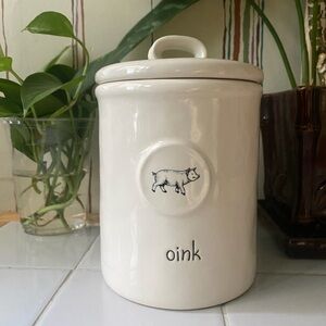 Rae Dunn Oink Canister